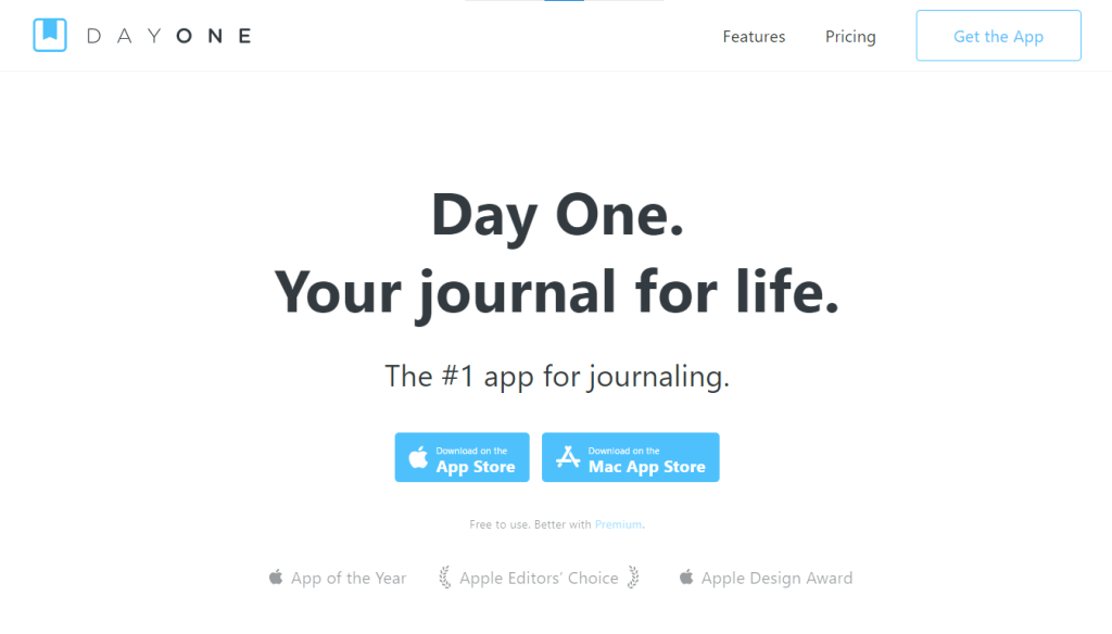 day one homepage